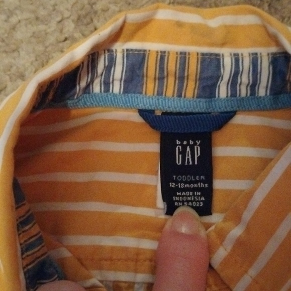 Baby boys size 12-18 months button down shirt lot - Picture 6 of 11